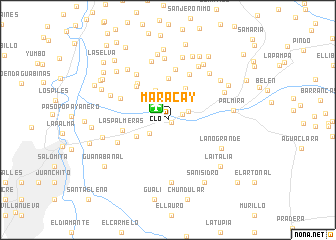 map of Maracay