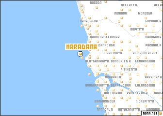 map of Maradana