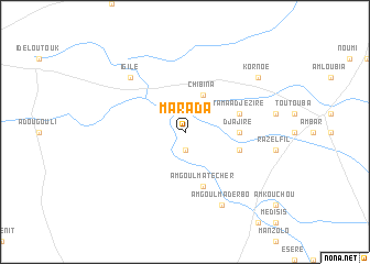 map of Marada