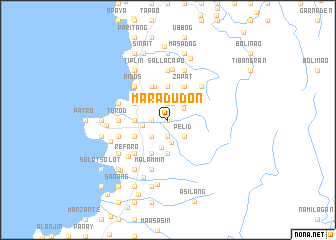 map of Maradudon