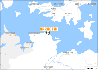 map of Maraetai