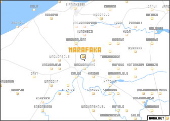 map of Marafaka