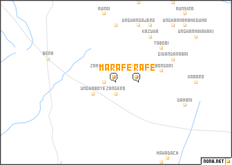 map of Marafe
