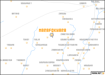 map of Marafo Kwara