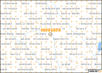 map of Maragama