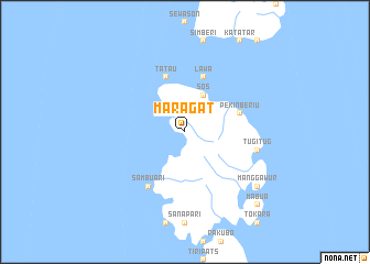 map of Maragat
