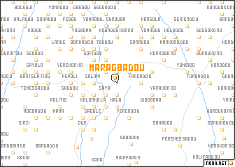 map of Maragbadou