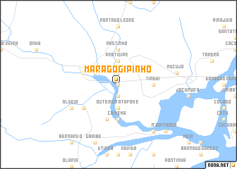 map of Maragogipinho