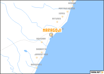 map of Maragoji