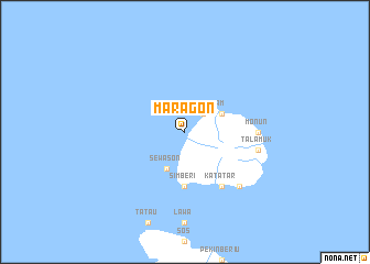 map of Maragon