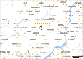 map of Mara Grand