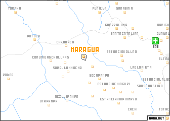 map of Maragua