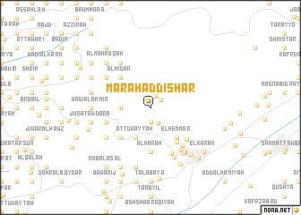 map of Marāḩ ad Dīshār