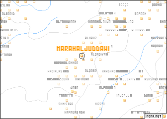 map of Marāḩ al Juddāwī