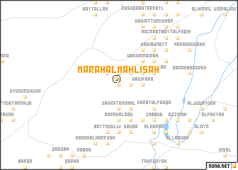 map of Marāḩ al Maḩlīşah