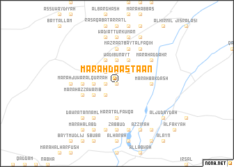 map of Marāḩ Da‘‘ās Ţa‘‘ān