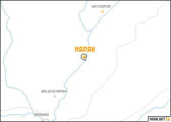 map of Mārah