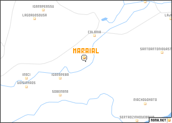 map of Maraial
