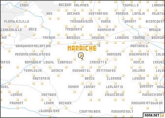 map of Maraiche