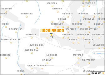 map of Maraisburg