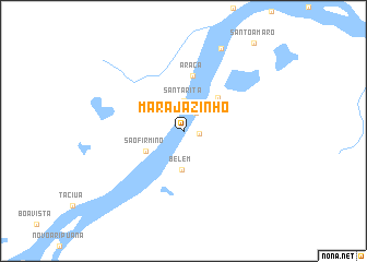 map of Marajazinho