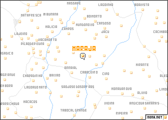 map of Marajá