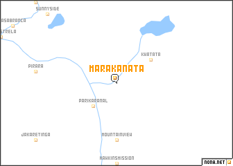 map of Marakanata