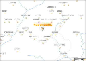 map of Marakawng