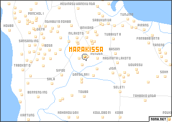 map of Marakissa