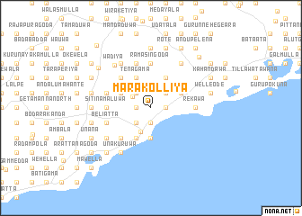 map of Marakolliya