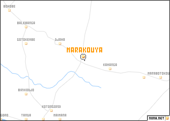 map of Marakouya