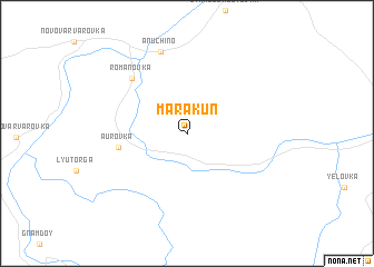 map of Marakun