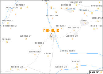 map of Maralik
