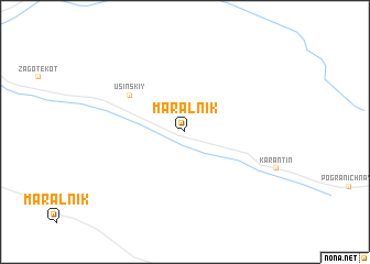 map of Maral\