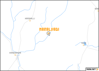 map of Maralvādi