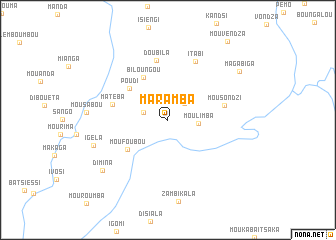 map of Maramba