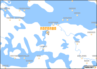 map of Maramba