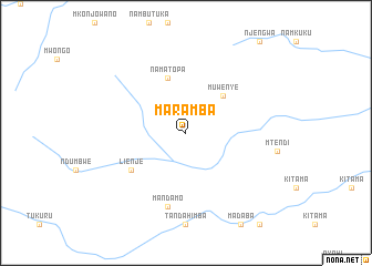 map of Maramba