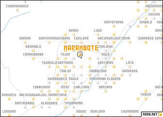 map of Marambote