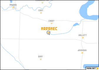 map of Maramec