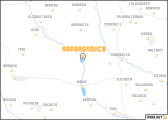 map of Maramonovca