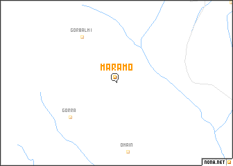 map of Maramo