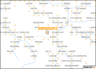 map of Maramuñiz