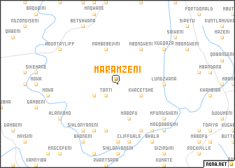 map of Maramzeni