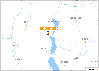 map of Maranama