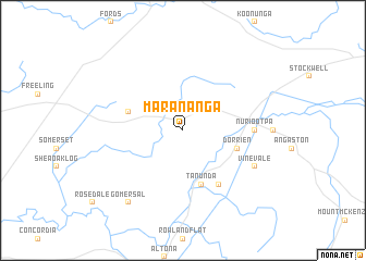 map of Marananga