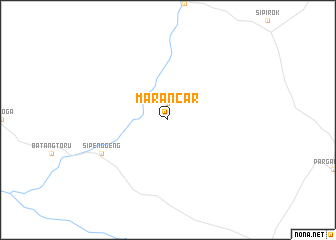 map of Marancar