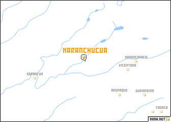 map of Maránchucua