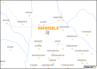map of Marandala