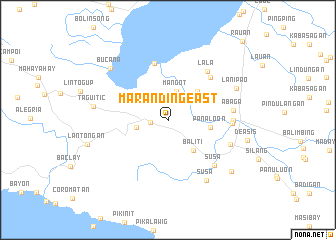 map of Maranding East